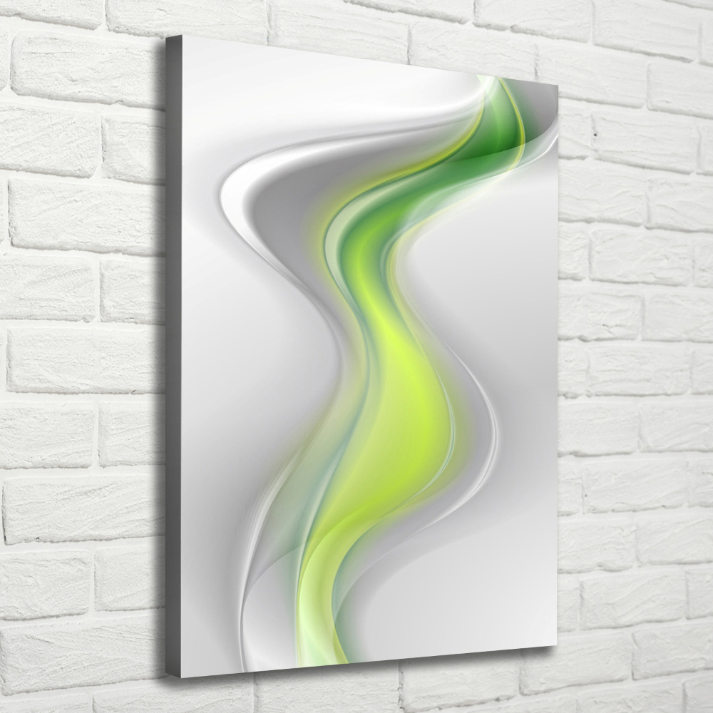 Wall art canvas large Wave abstraction