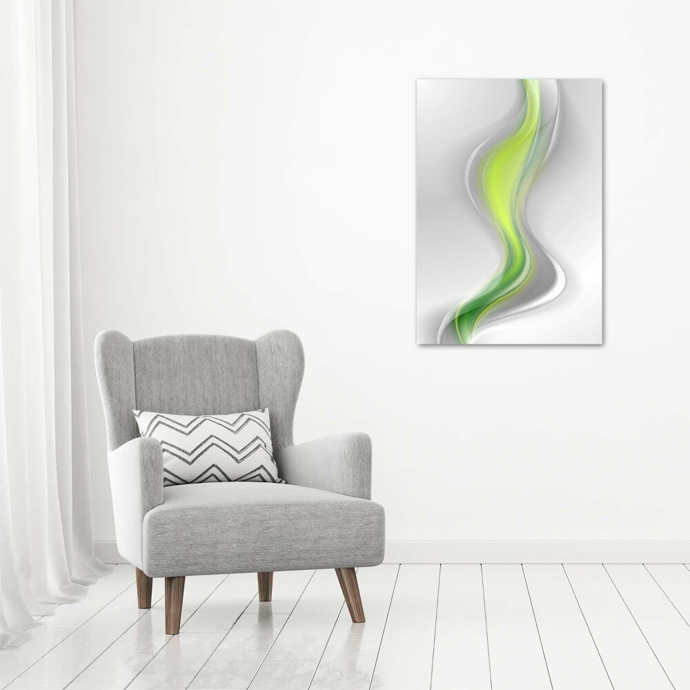 Wall art canvas large Wave abstraction