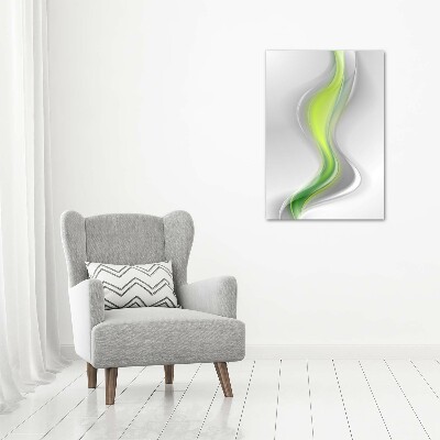 Wall art canvas large Wave abstraction