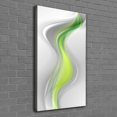 Wall art canvas large Wave abstraction