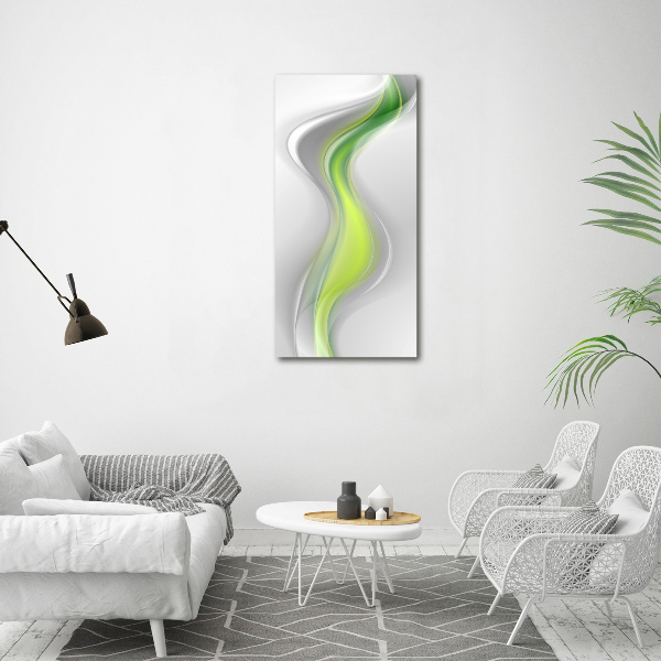 Wall art canvas large Wave abstraction