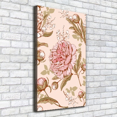 Canvas print Peonies