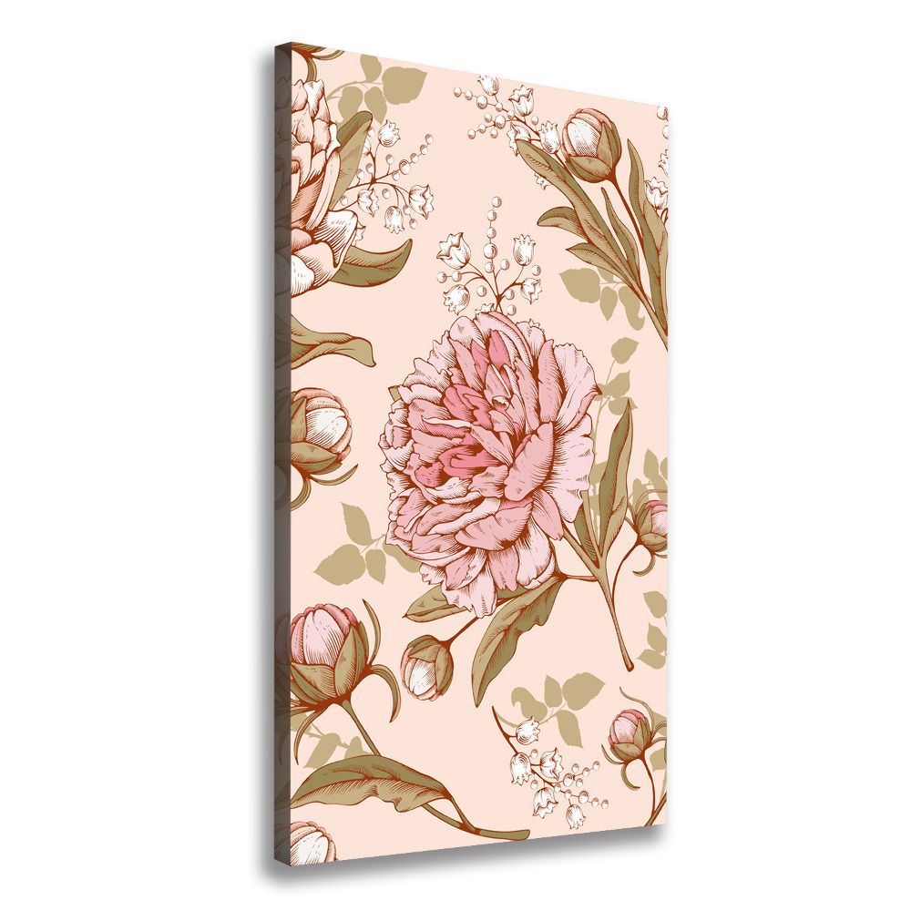 Canvas print Peonies