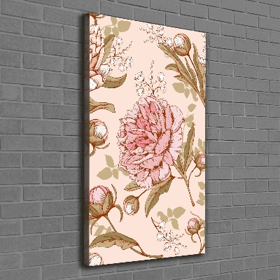 Canvas print Peonies