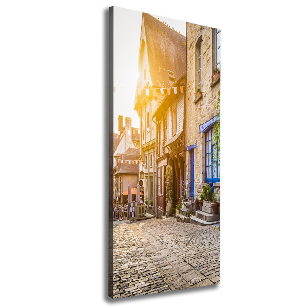 Wall art canvas Charming street