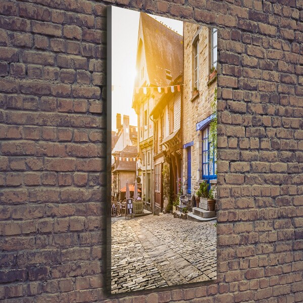 Wall art canvas Charming street