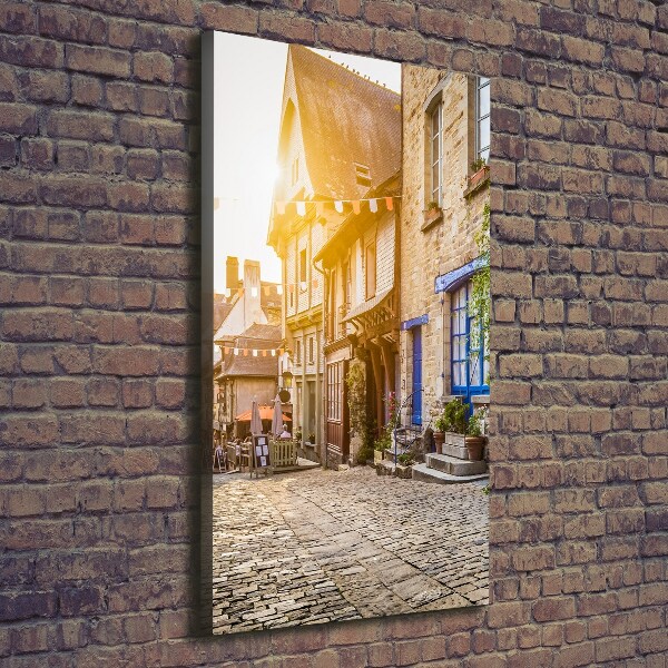 Wall art canvas Charming street