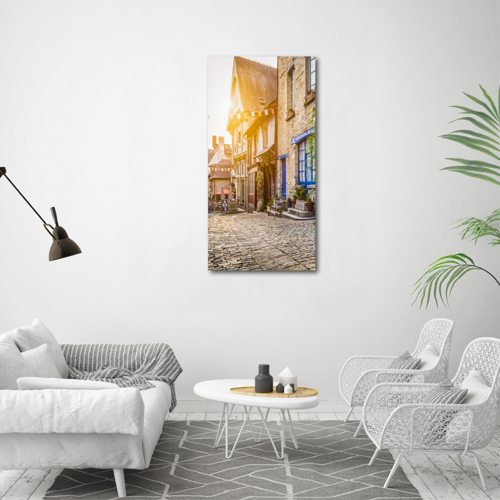 Wall art canvas Charming street