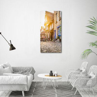 Wall art canvas Charming street