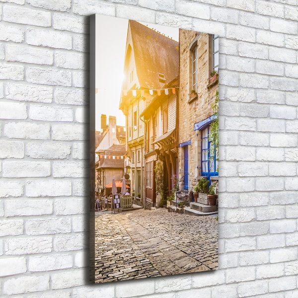 Wall art canvas Charming street