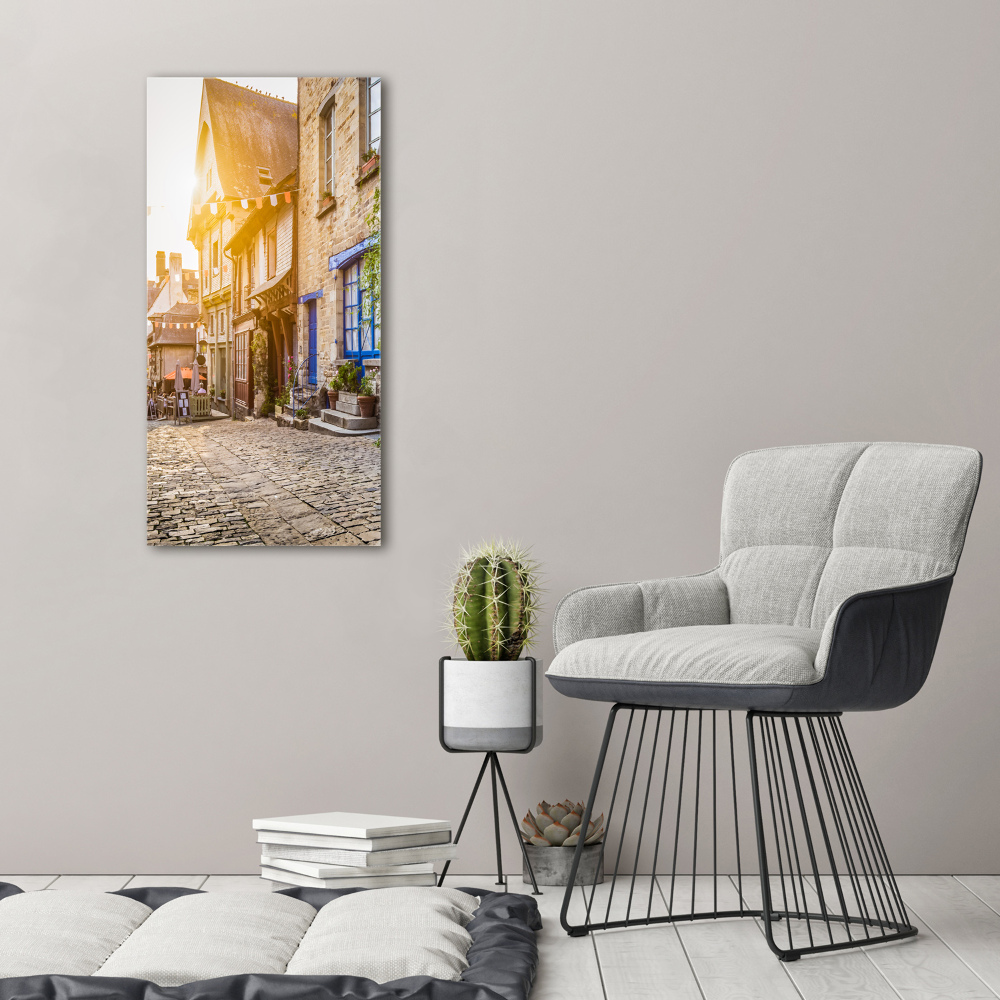 Wall art canvas Charming street