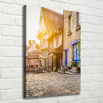 Wall art canvas Charming street