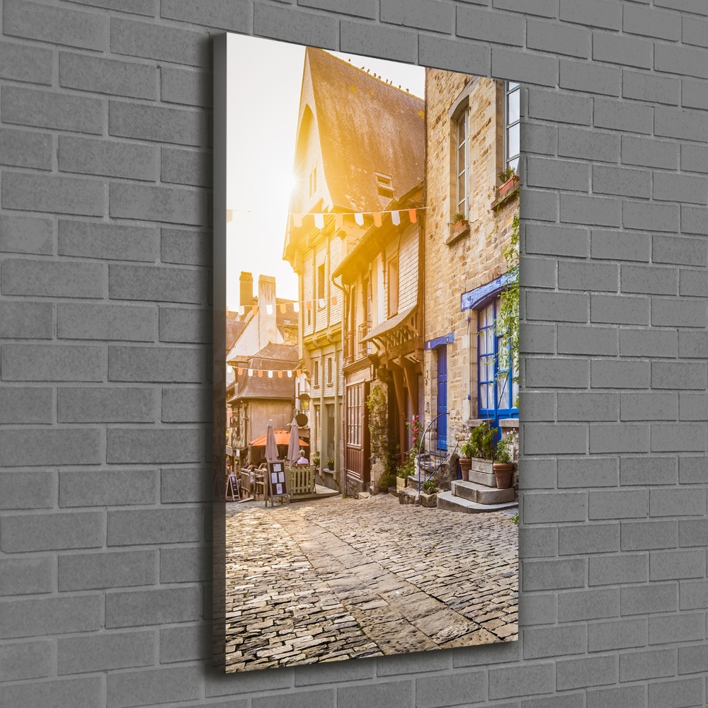 Wall art canvas Charming street