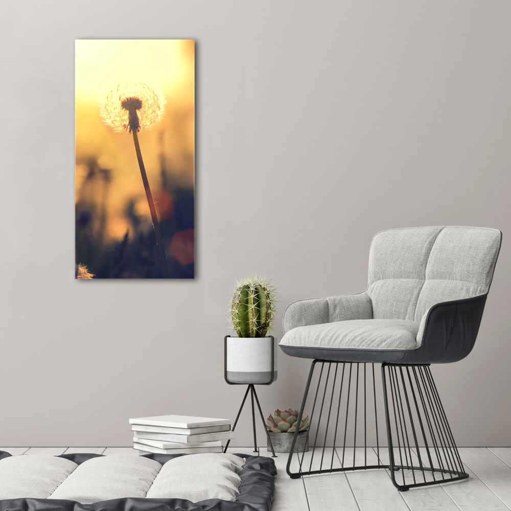 Canvas wall art Dandelion