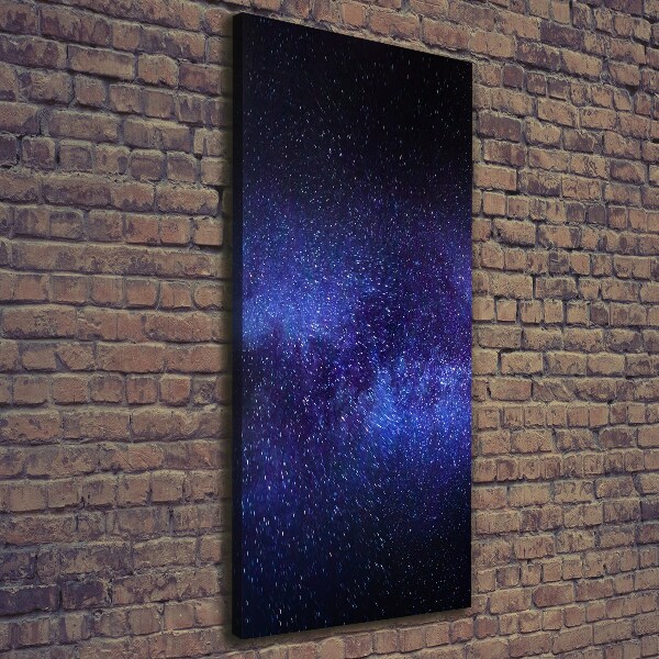 Canvas wall art Milky Way