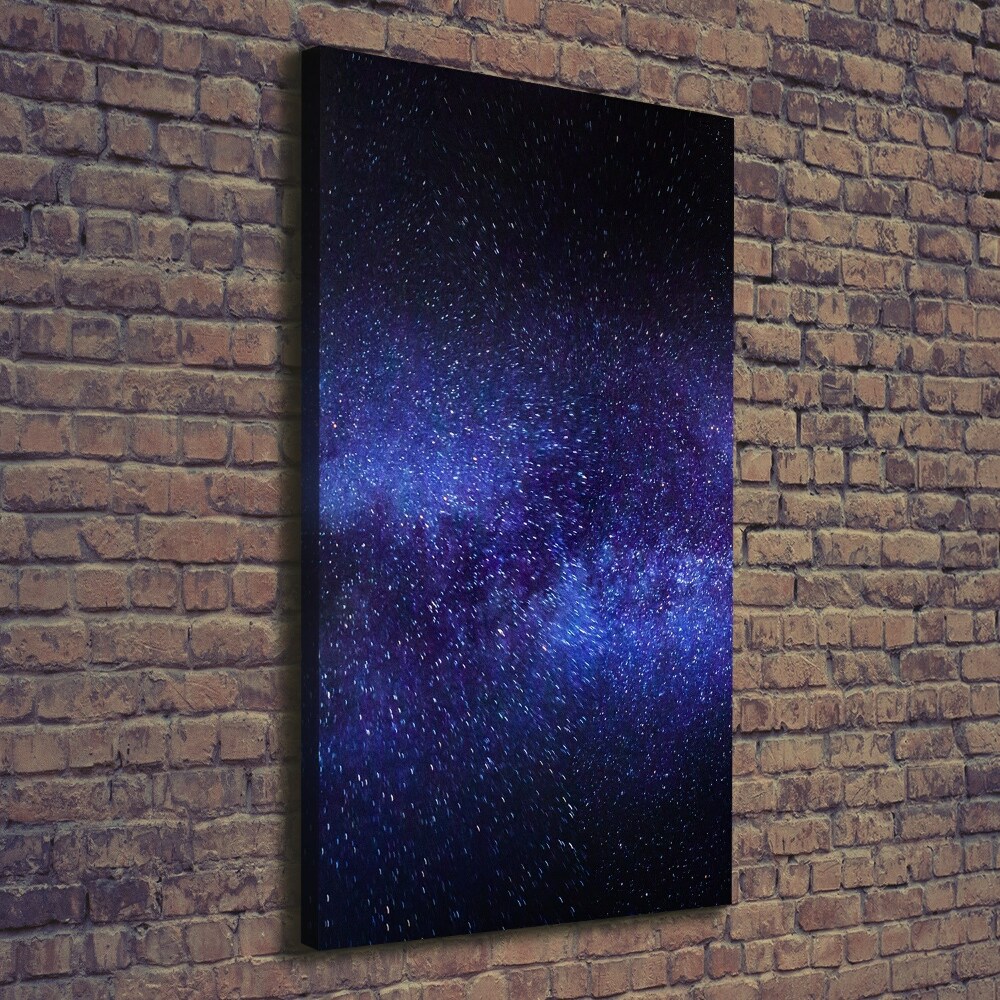 Canvas wall art Milky Way