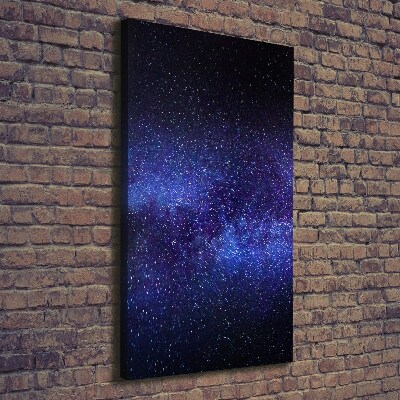 Canvas wall art Milky Way