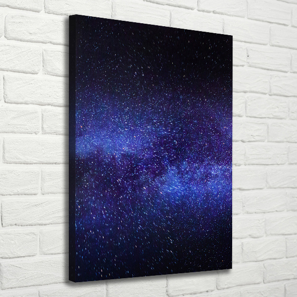 Canvas wall art Milky Way