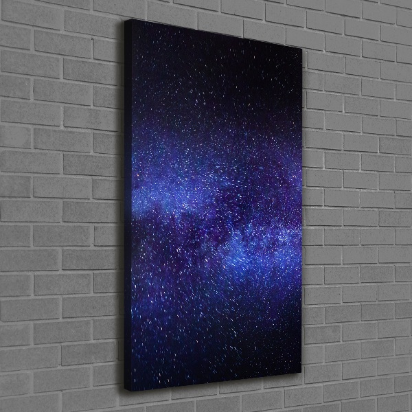 Canvas wall art Milky Way