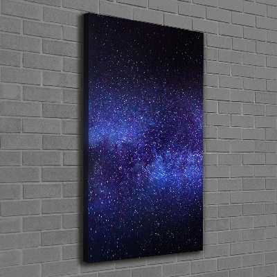 Canvas wall art Milky Way