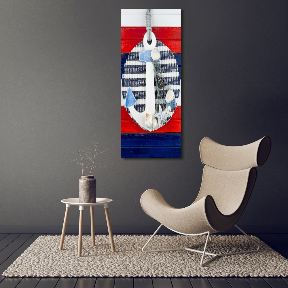 Canvas wall art Anchor