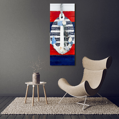 Canvas wall art Anchor