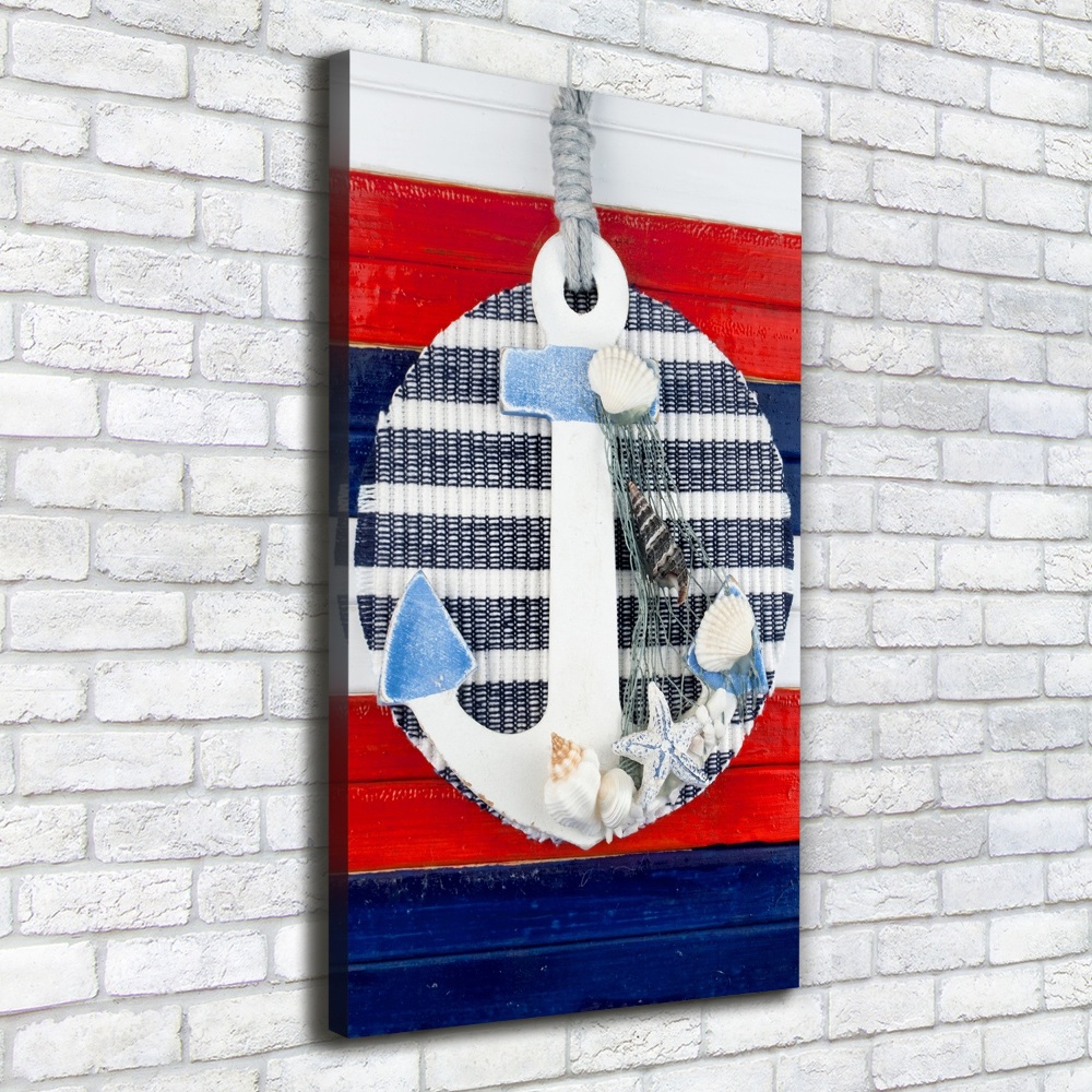 Canvas wall art Anchor