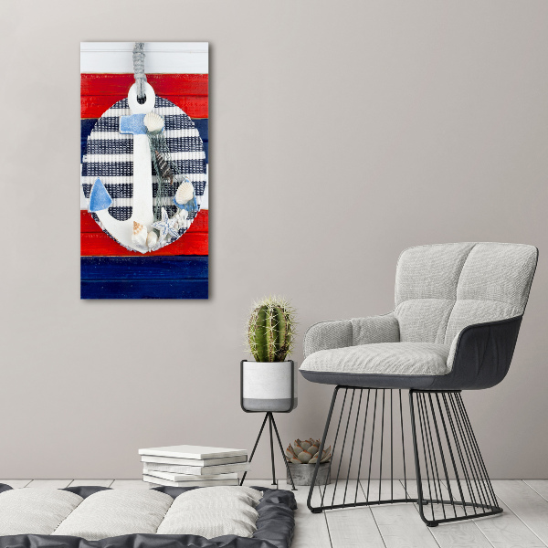 Canvas wall art Anchor