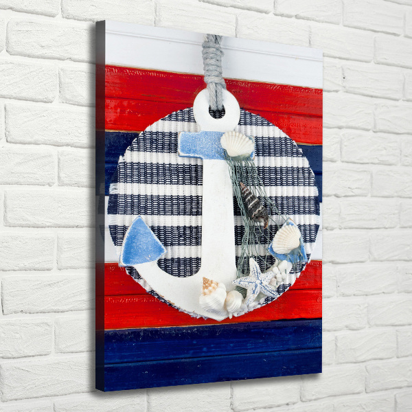 Canvas wall art Anchor