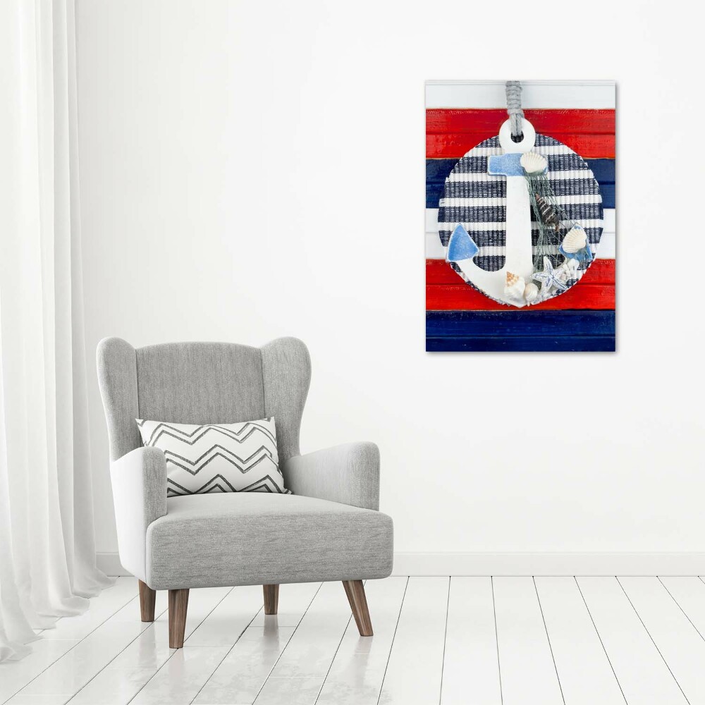 Canvas wall art Anchor