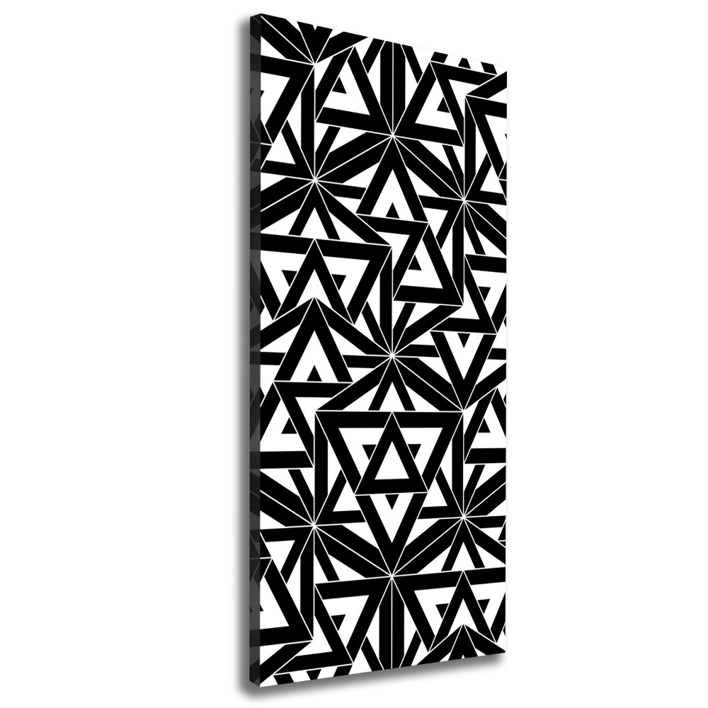 Canvas wall art Geometric background