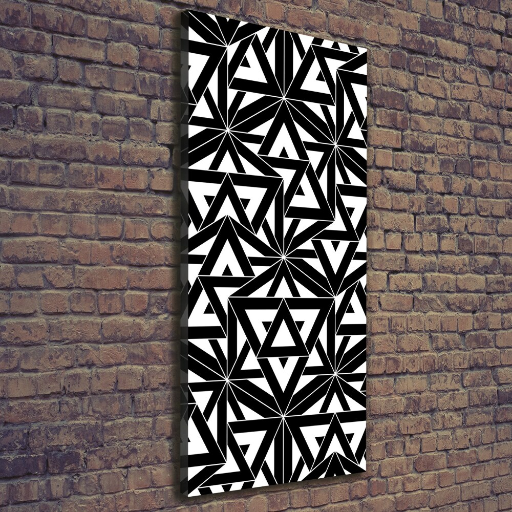 Canvas wall art Geometric background