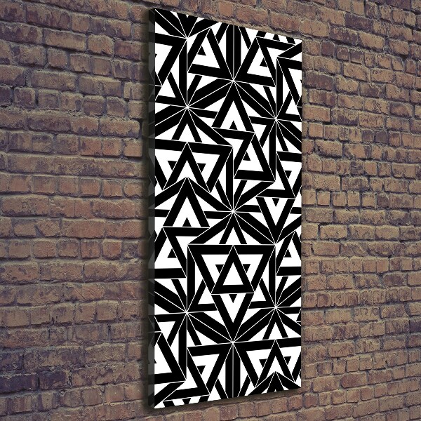 Canvas wall art Geometric background