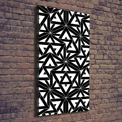 Canvas wall art Geometric background