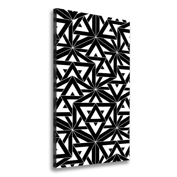 Canvas wall art Geometric background