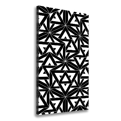 Canvas wall art Geometric background