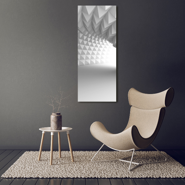 Canvas wall art Tunnel abstraction