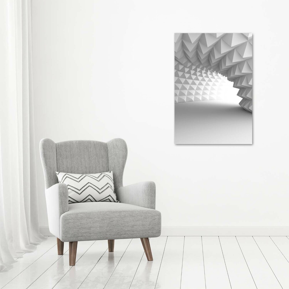 Canvas wall art Tunnel abstraction