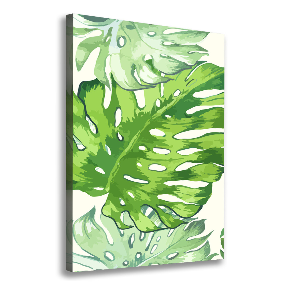 Canvas print Tropical leaves