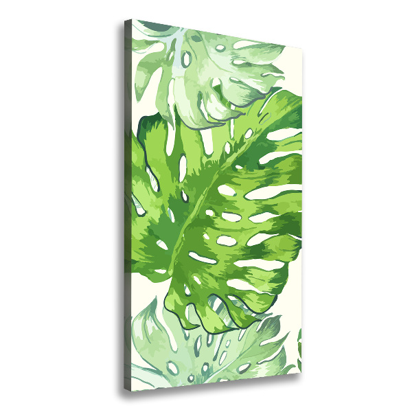 Canvas print Tropical leaves