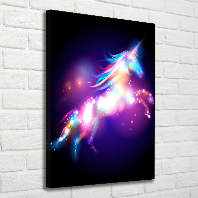 Wall art canvas Magic Unicorn