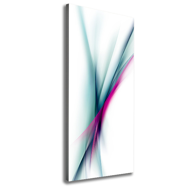 Canvas wall art Wave abstraction