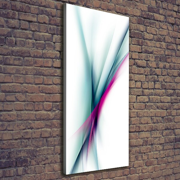 Canvas wall art Wave abstraction