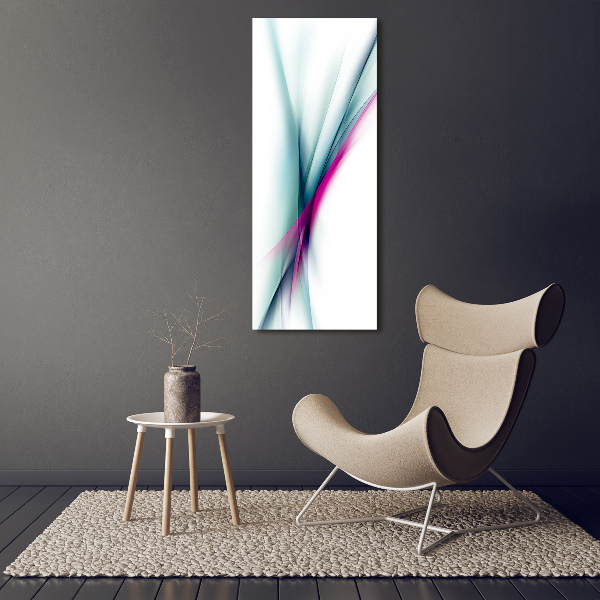 Canvas wall art Wave abstraction