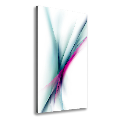 Canvas wall art Wave abstraction