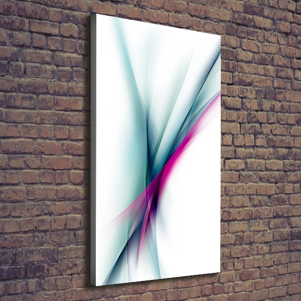 Canvas wall art Wave abstraction