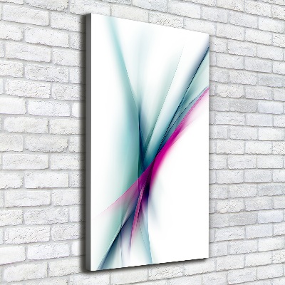 Canvas wall art Wave abstraction