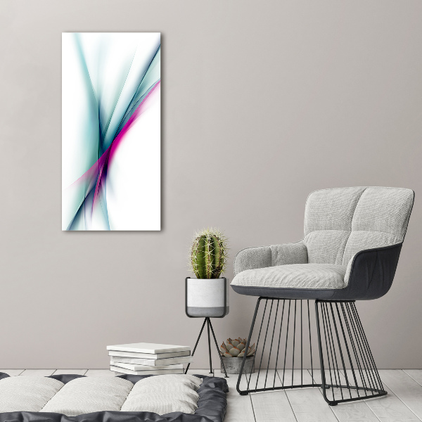 Canvas wall art Wave abstraction