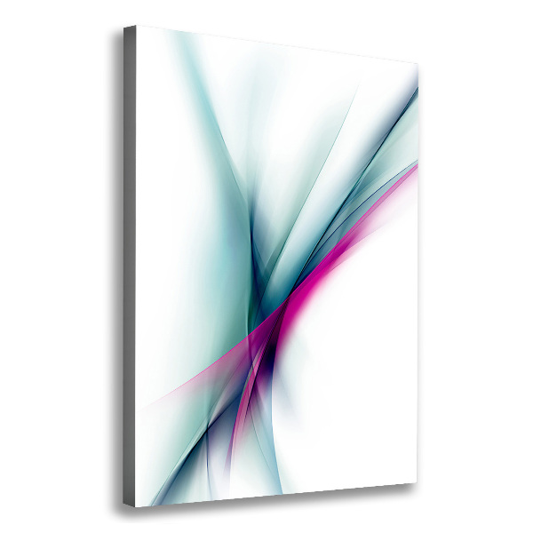 Canvas wall art Wave abstraction