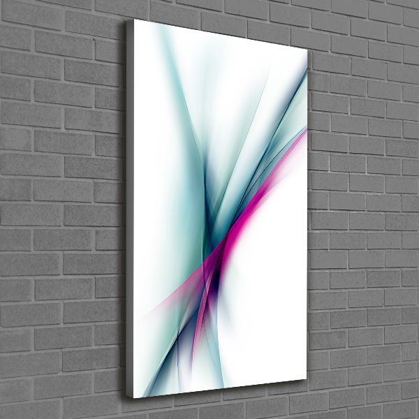 Canvas wall art Wave abstraction